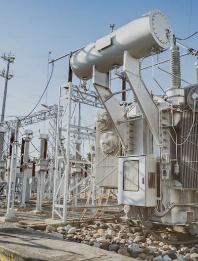 Electrical substation monitored by ControlCom Connect